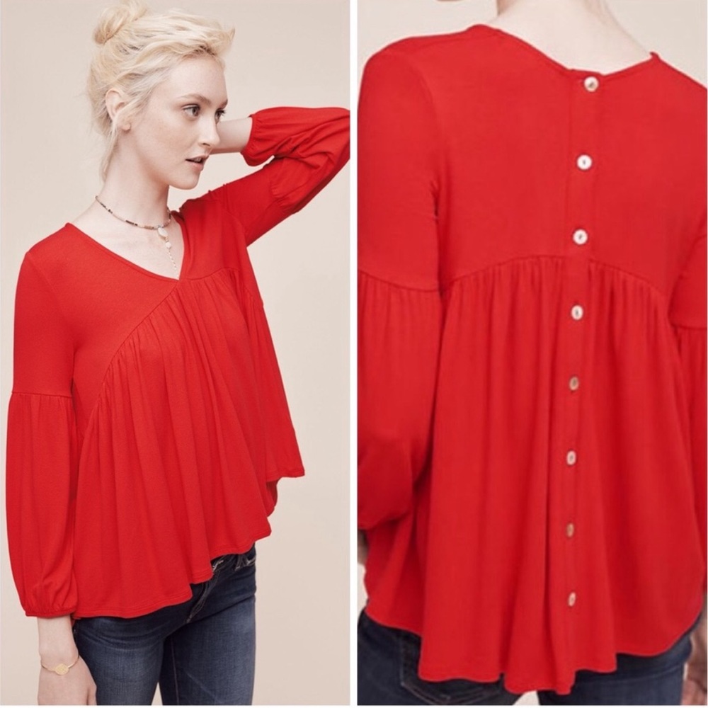 Anthropologie | Eri + Ali Shay Gathered Top